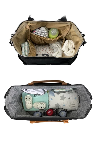 Bye Bye Baby Bag Anne Bebek Bakım Omuz Çantası Silver Anne Bebek Bakım Sırt Çantası - 4