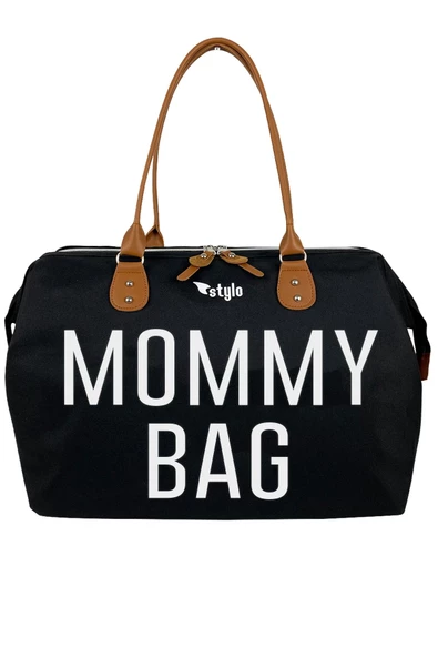 Stylo Mommy Bag Usa Anne Bebek Bakım Ve Kadın Çantası - Siyah - 2