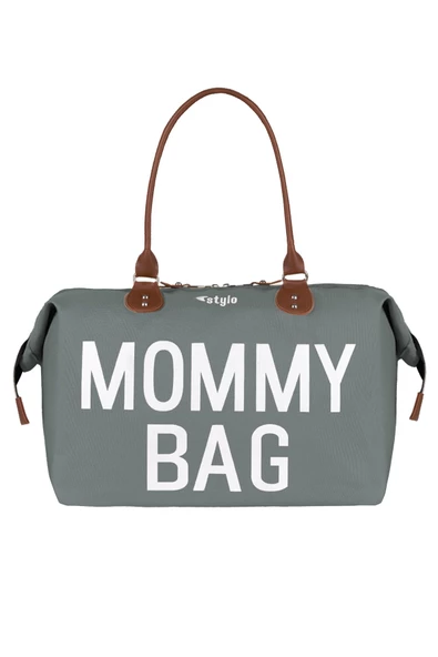 Stylo Mommy Bag Usa Anne Bebek Bakım Ve Kadın Çantası-gri - 2