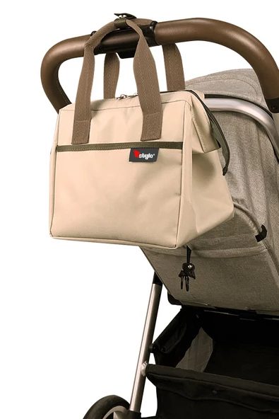 Stylo Beach Bag Termos Çanta - Bej - 5