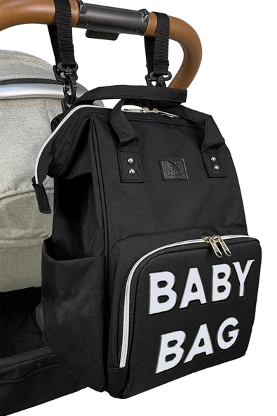 Bye Bye Baby Bag Anne Bebek Bakım Omuz Çantası Silver Anne Bebek Bakım Sırt Çantası - 6