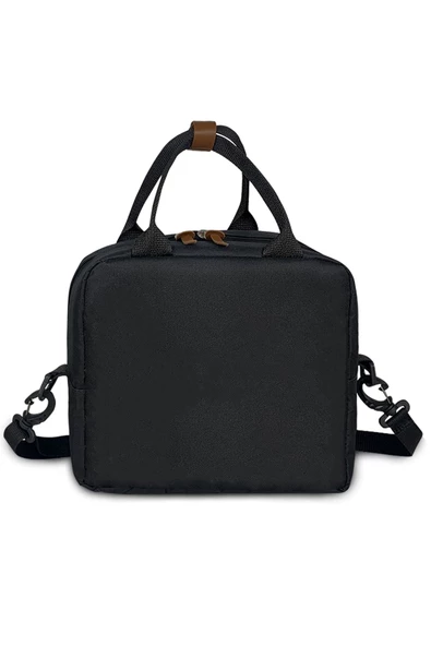 Stylo Food Bag Siyah Isı Yalıtımlı Termal Çanta Mama Ve Yemek Taşıma Beslenme Çantası - 6