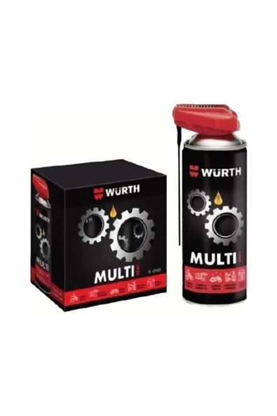 Würth Multi 5 In 1 Çok Amaçlı Temizleme Bakım Spreyi 400 ML