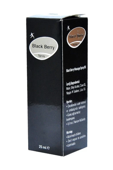 BLACK BERRY BİTKİSEL FOR MEN SPREY 25 ML - 2