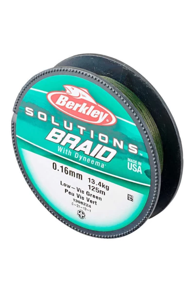 Solutions Braid Ip Misina Green 0.20 mm - 125 mt - 19.8 kg