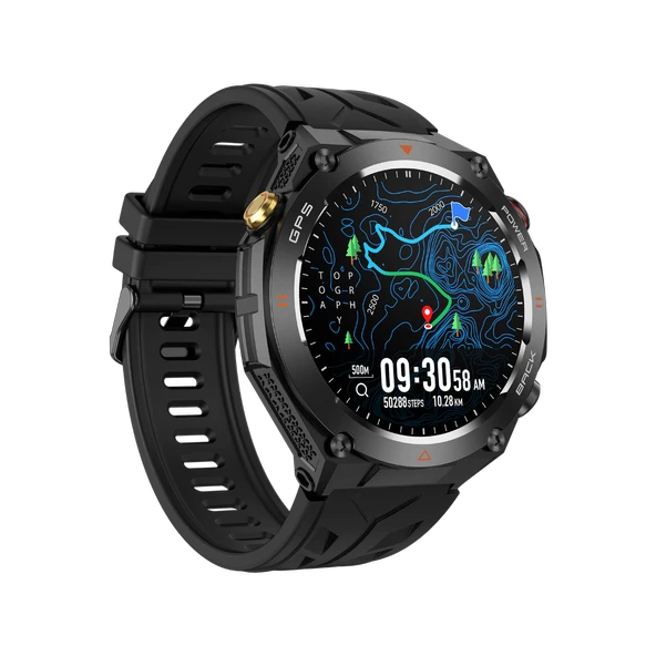 Zcwatch V1024 GPS Outdoor Tank2, Bt Call, Spor Sağlık, 1 ATM Profesyonel Akıllı Saat - 7