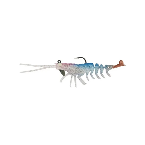 Savage Gear 3D Shrimp RTF 9 cm 7 gr Suni Yem 2 Adet Silikon Karides Renk : Ghost