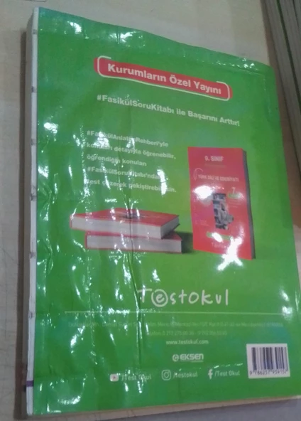 Test Okul Yayınları - 9. Sınıf - Türk Dili ve Edebiyatı Fasikül Anlatım Rehberi - 9