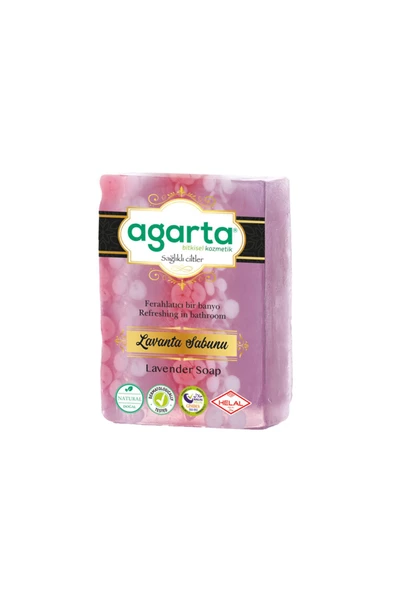 Agarta Doğal El Yapımı Lavanta Sabunu 150 Gr.