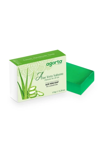 Agarta Doğal El Yapımı Aloe Vera Sabunu 150 Gr.