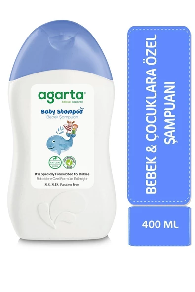 Agarta Doğal Bebek Erkek Çocuklarına Özel Bakım Şampuan 400 ml