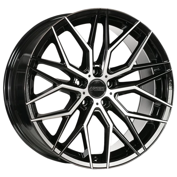 ARC-G6941-23 9.0x21" -5x112 ET30 66.6 Black Diamond VALENCİA Jant (4 Adet)
