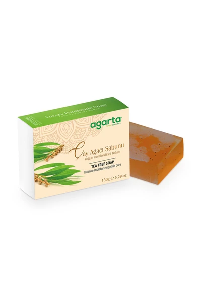 Agarta Doğal El Yapımı Çay Ağacı Sabunu 150 Gr.