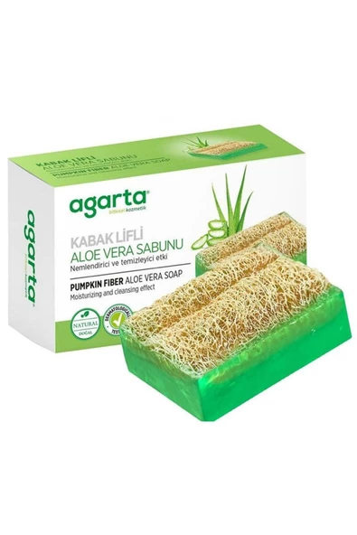 Agarta Kabak Lifli Aloevera Sabun 125 gr