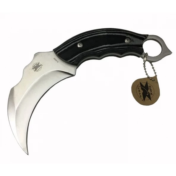 DPX Gear Scorpion X 0580 Karambit Outdoor Bıçak 20 cm - Kılıflı