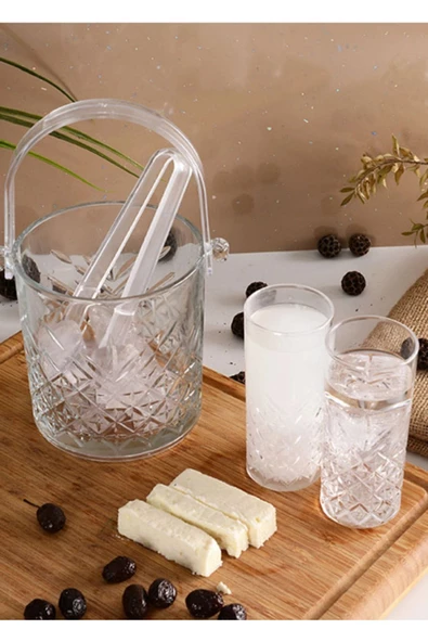 Paşabahçe Timeless Rakı Bardak - Buz Kovalı Rakı Bardağı Seti 6 Prç. - 3