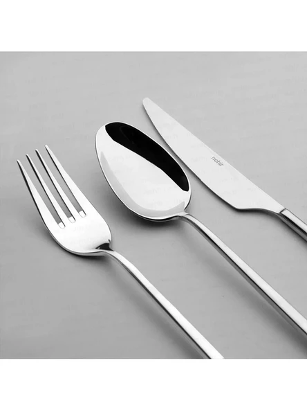 Nehir Gloria Sade 12 Kişilik 72 Parça Çatal Kaşık Bıçak Takımı - 6