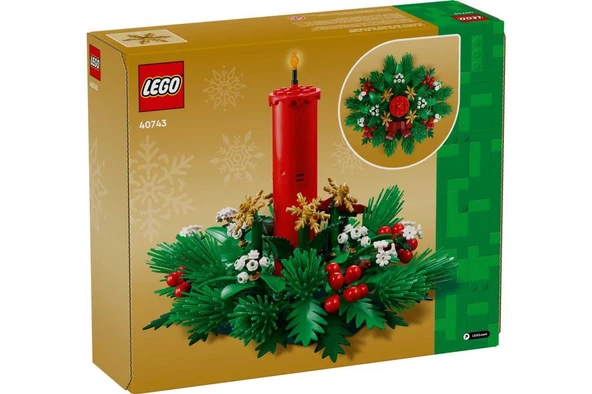 LEGO Seasonal 40743 Christmas Table Decoration - Resim 2