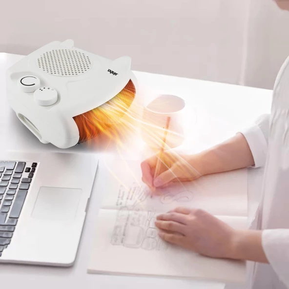 Sinbo Fanlı Isıtıcı 2000w Sıcak - Soğuk ve Yatay - Dikey Kullanıma Uygun SFH-6940 - 4