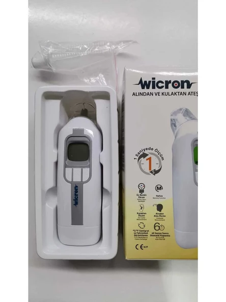 Wicron T90 Ateş Ölçer(Alından-Kulaktan)