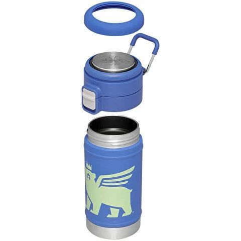 Stanley The FlowSteady Bear Cub Bottle Termos 0,35 L Mavi - 2