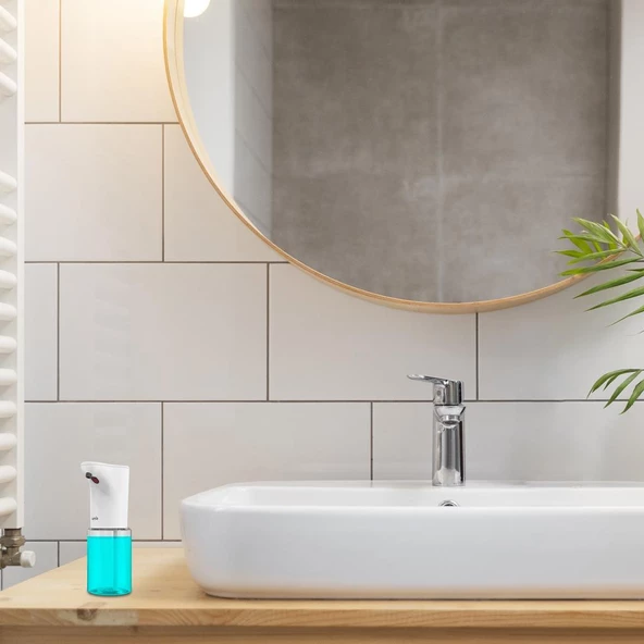 UMIE SL-U02 300ML Siyah/ Beyaz *4xAA Pil Sensörlü Sıvı Sabunluk UMIE - 4