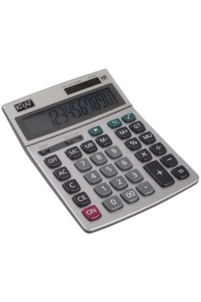KRAF Masaüstü Hesap Makinesi 12 Hane Hm-160