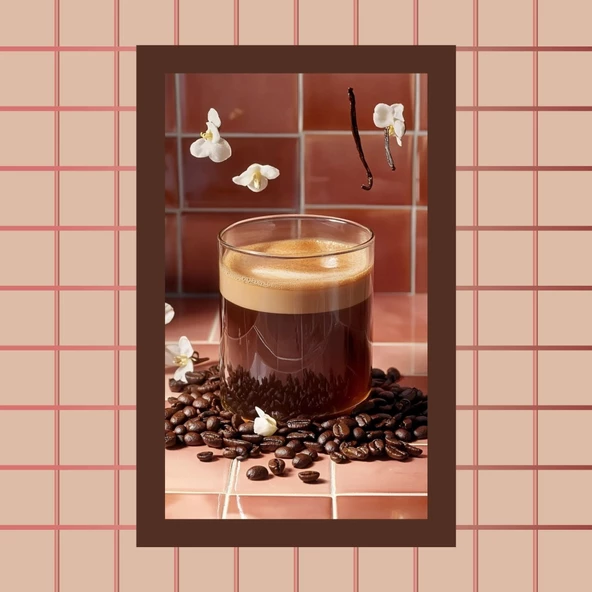 High Caffeine Vanilla Coffe Vanilya Aromalı Yüksek Kafeinli Kahve Filtre Kahve 200 GR - Resim 4