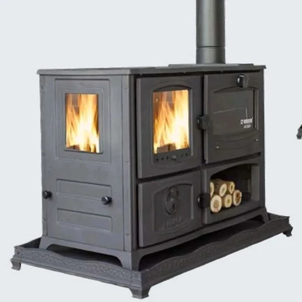 REKOR Milas Kuzineli Döküm Soba , Şömine - 2