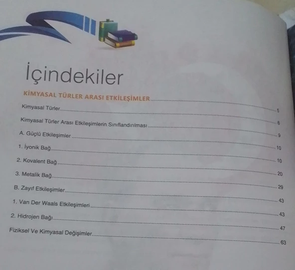 Tsunami Yayınları - 9.Sınıf Kavramsal Kimya Dergileri ( 4 Fasikül ) - 5