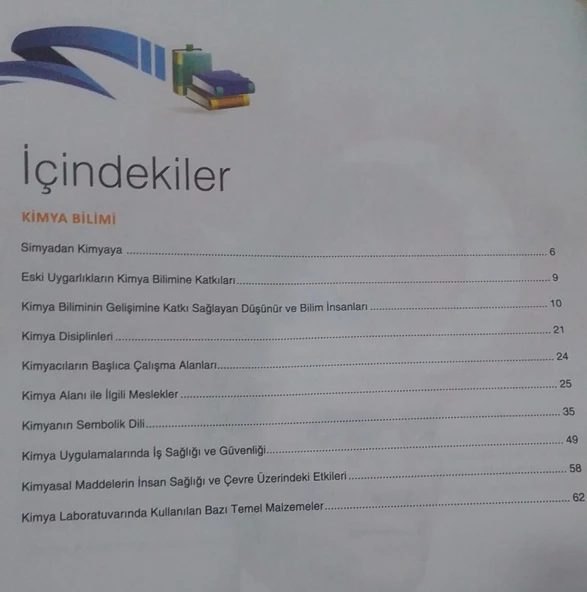 Tsunami Yayınları - 9.Sınıf Kavramsal Kimya Dergileri ( 4 Fasikül ) - 3