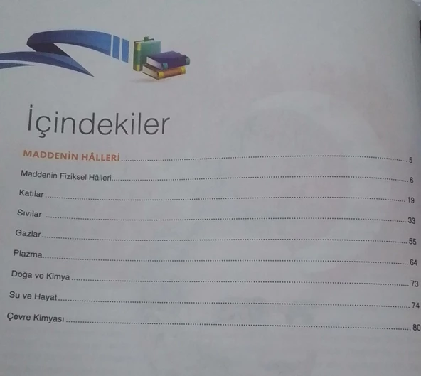 Tsunami Yayınları - 9.Sınıf Kavramsal Kimya Dergileri ( 4 Fasikül ) - 6