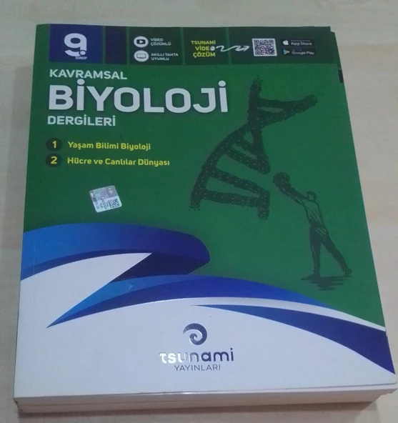 Tsunami Yayınları - 9.Sınıf Kavramsal Biyoloji Dergileri ( 2 Fasikül )