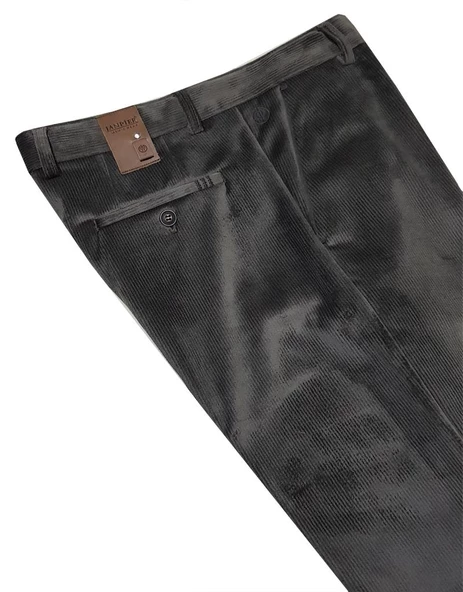 Merdan Kahverengi Klasik Kesim Erkek Kadife Pantolon-4865 - 4