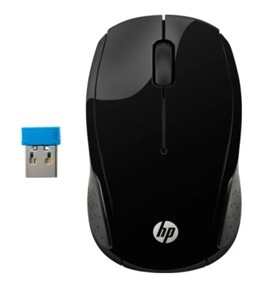 Hp 200 Kablosuz Mouse Siyah X6W31AA