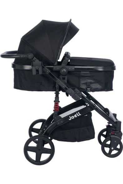 JOELL 4'lü Set / Joell Truva Bebek Arabası & Puset & Beşik & Yatak - Resim 4