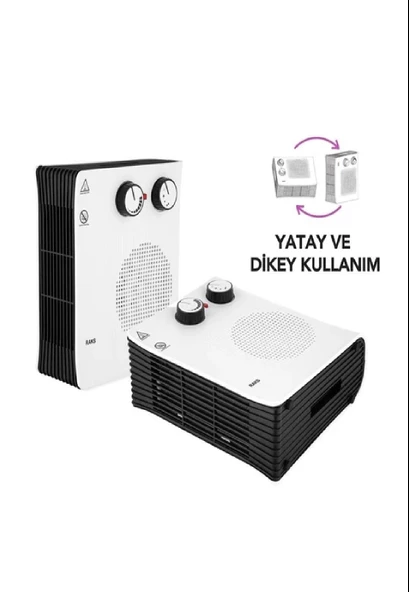 RAKS ELEKTRİKLİ FANLI ISITICI ELK-05375