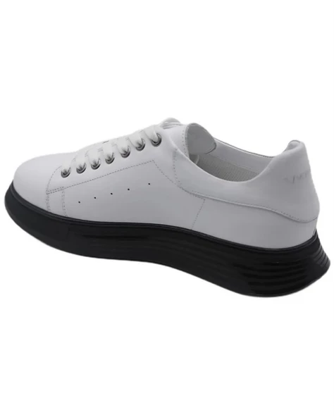 Voyager 6677 Mr Erkek Beyaz Nata Deri Günlük Spor Ayakkabı - 4