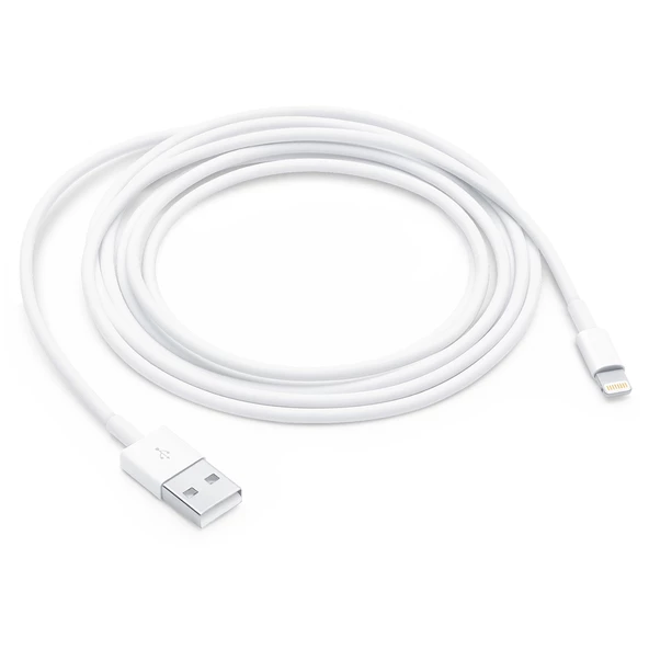 Powermaster PM-24123 Beyaz 3 Metre 2 Amper İphone Lightiıng Şarj Data Kablosu - 2