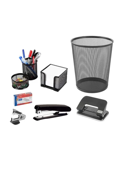 KRAF Metal Perfore Ofis Başlangıç Seti 8'li ürün görseli