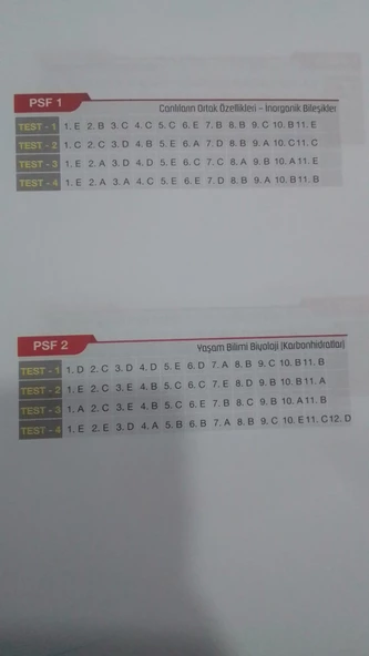 PALME YAYINEVİ - Psf Palme Soru Föyleri - 9. Sınıf Biyoloji - 2