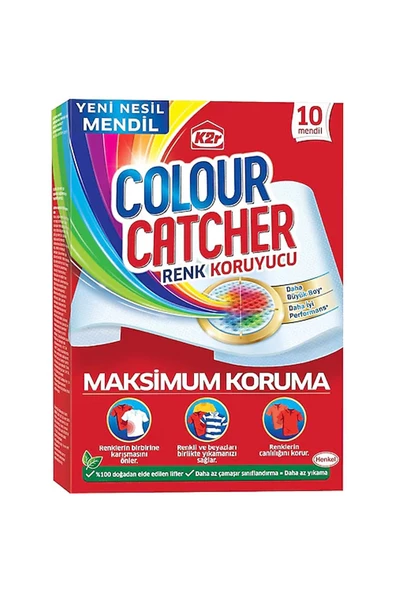 K2r Colour Catcher Renk Koruyucu 10 Mendil