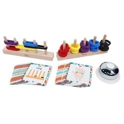 ZET Zeka Ring Ahşap Zeka ve Akıl Oyunu 3+ Yaş 2 Oyuncu - 8