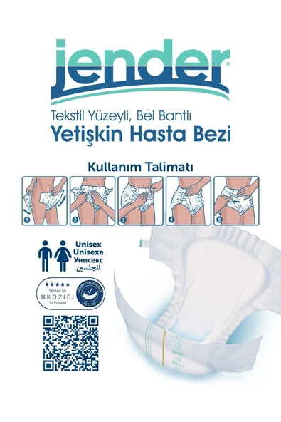 JENDER BELBANTLI LARGE 5,5 DAMLA YETİŞKİN HASTA BEZİ 120 ADET - 3