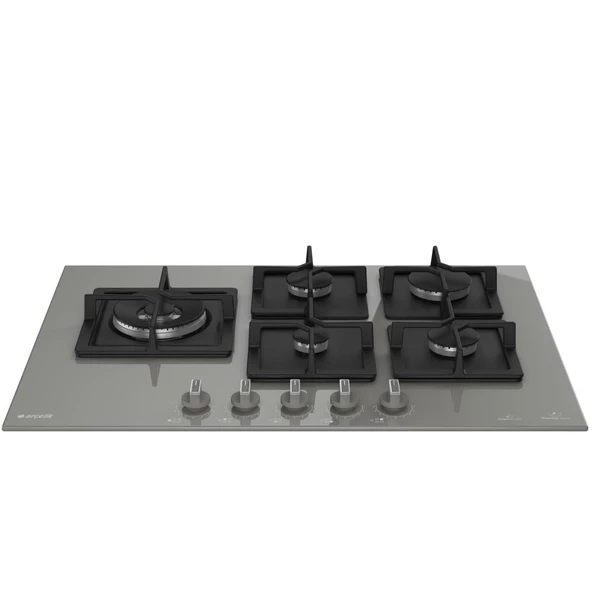 Arçelik OCD K 752-2 DWKYG Wok Gözlü Gri Cam Ankastre Ocak - 3