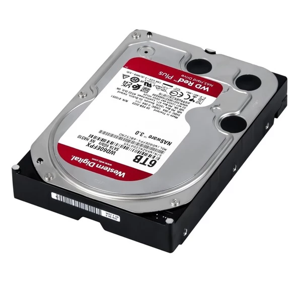WD Red Plus Nas 6TB 3.5" 5400Rpm SATA (WD60EFPX) - 3