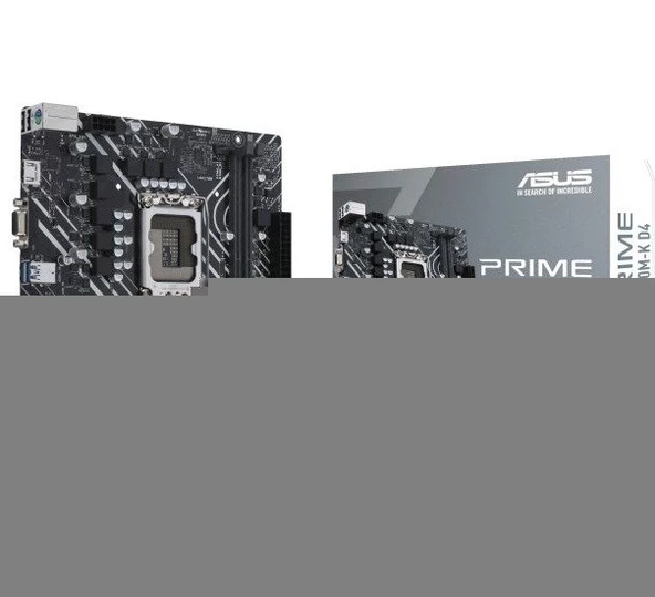 Asus Prime H610M-K D4 1700P Vga Hdmi