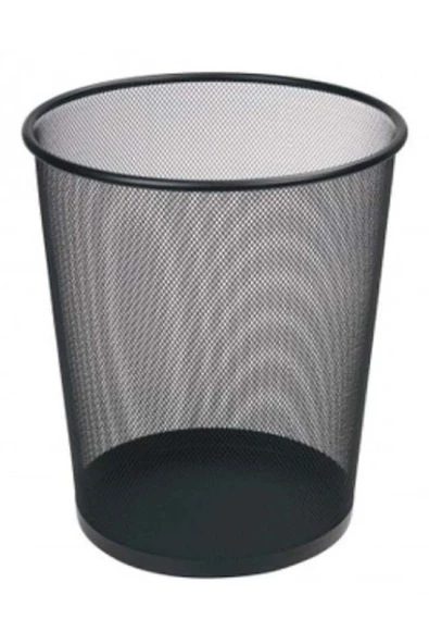 Kraft Kraf Metal File Çöp Kutusu Siyah Renkli 540g Fx