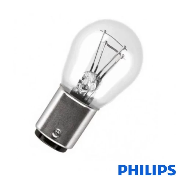 Philips  (10 Adet) 12V. P21/5W Standart Ampul 12499CP - 2