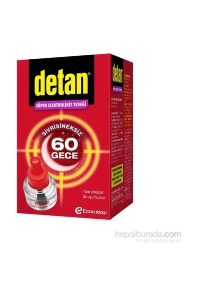 DETAN SÜPER ELEKTROLİKİT 60 GECE YEDEK ŞİŞE